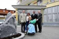 Von links: Georg Bliem (GF Steiermark Tourismus), Walburga Fröhlich (GF Atempo), Dietmar Ogris (Atempo), LH-Stv. Hermann Schützenhöfer, LAbg. Anne Marie Wicher