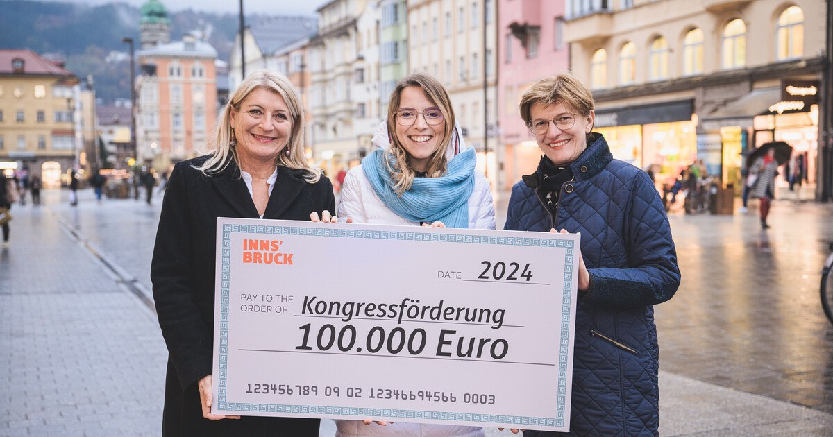 100.000 Euro für Kongressstadt Innsbruck