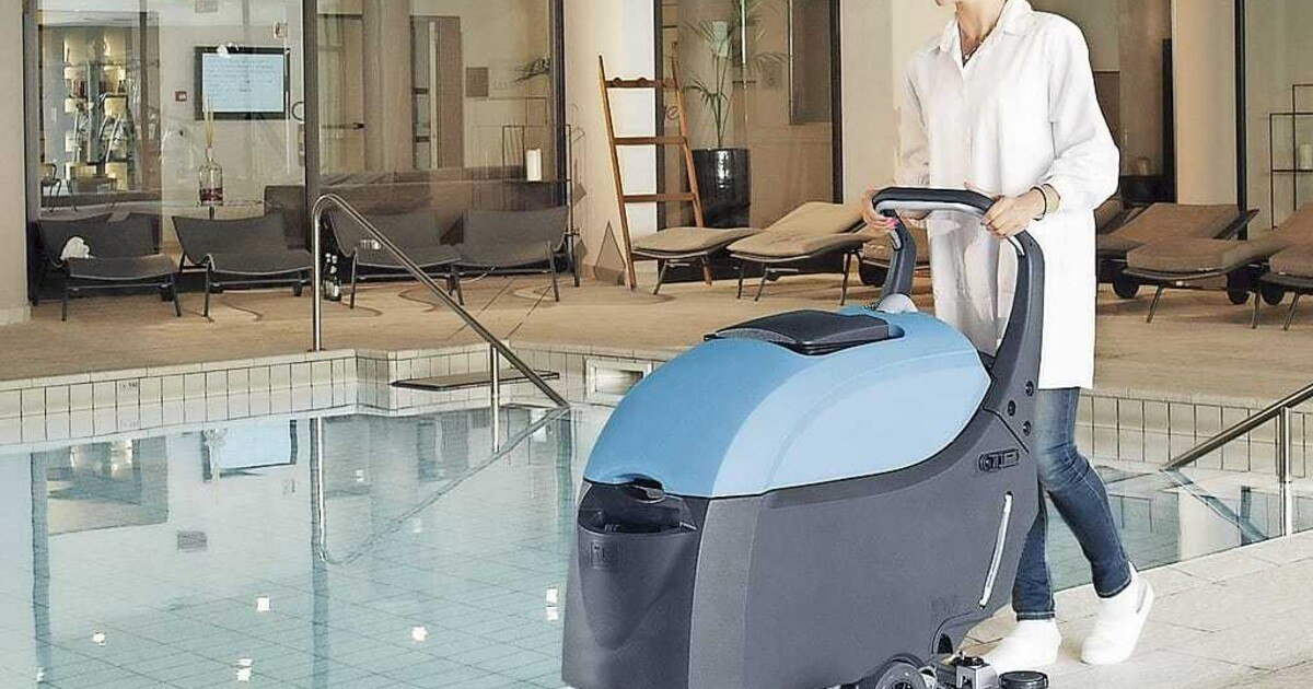 Maschinelle Reinigung spart Zeit, Geld und Kraft