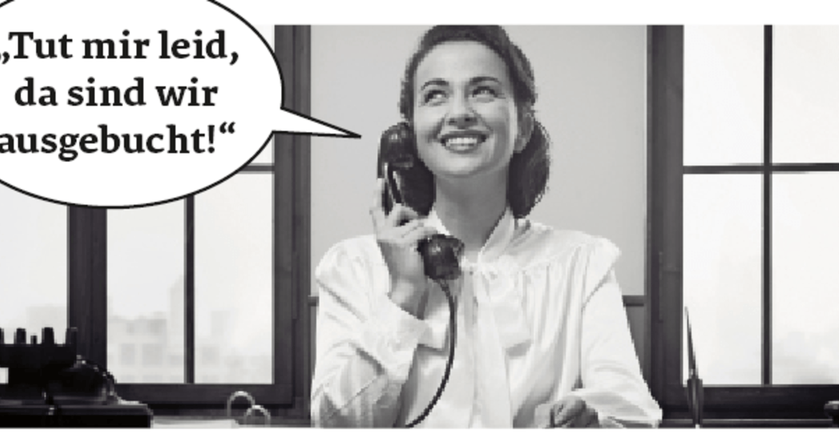 So nicht! Fehler am Hotel-Telefon