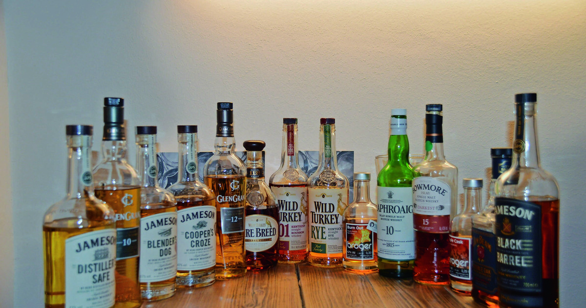 Schreibweise egal:  Barmacht Whisk(e)y