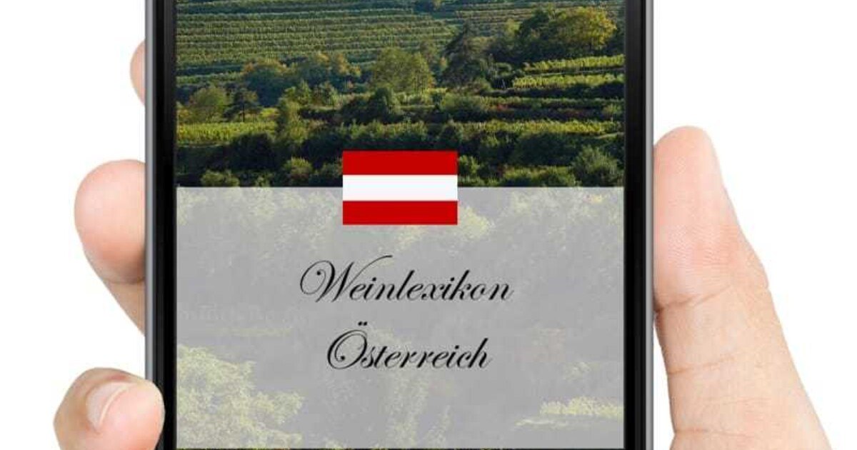 Weinlexikon Österreich: Jetzt auch als App