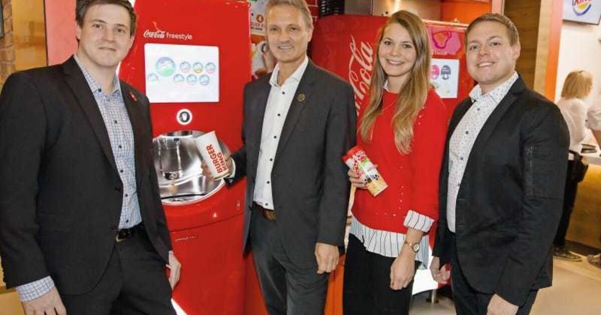 Coca-Cola: 114 Getränke, ein Automat