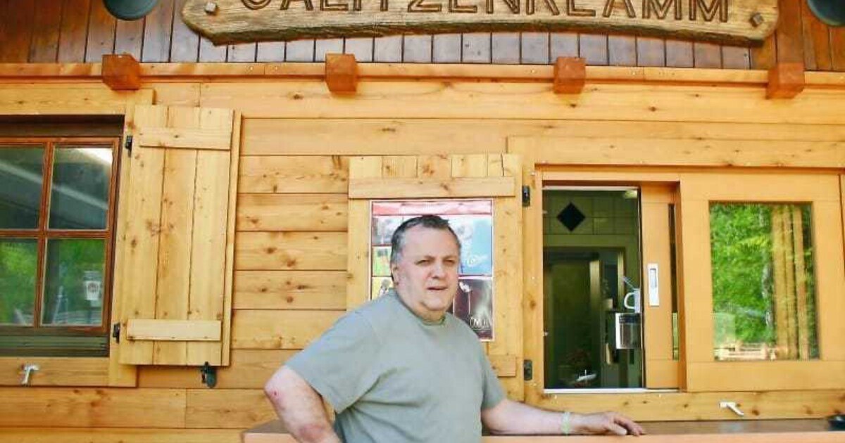 Gastwirt trotzt Naturgewalten