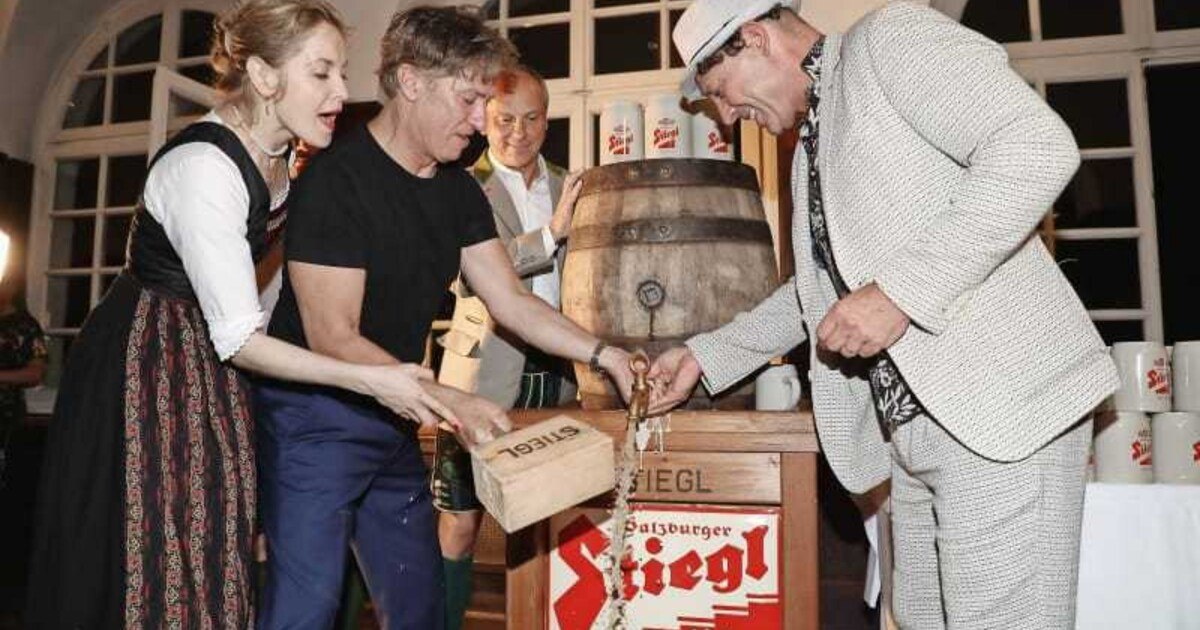 Premierenfeier im Stieglkeller