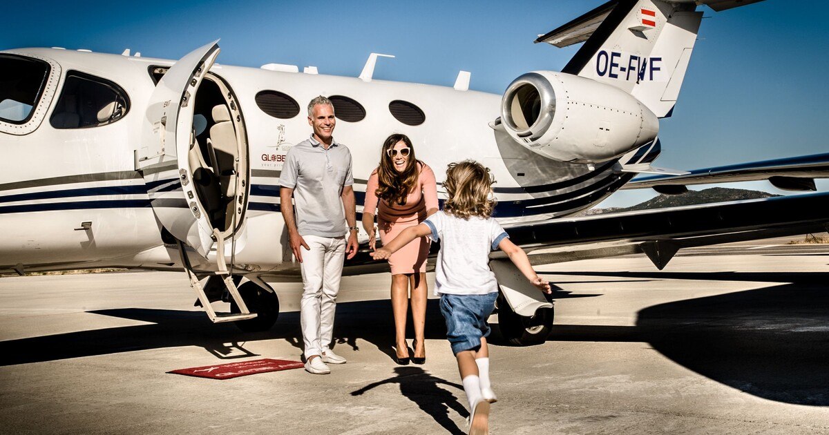 Coronagewinner: Privatjets