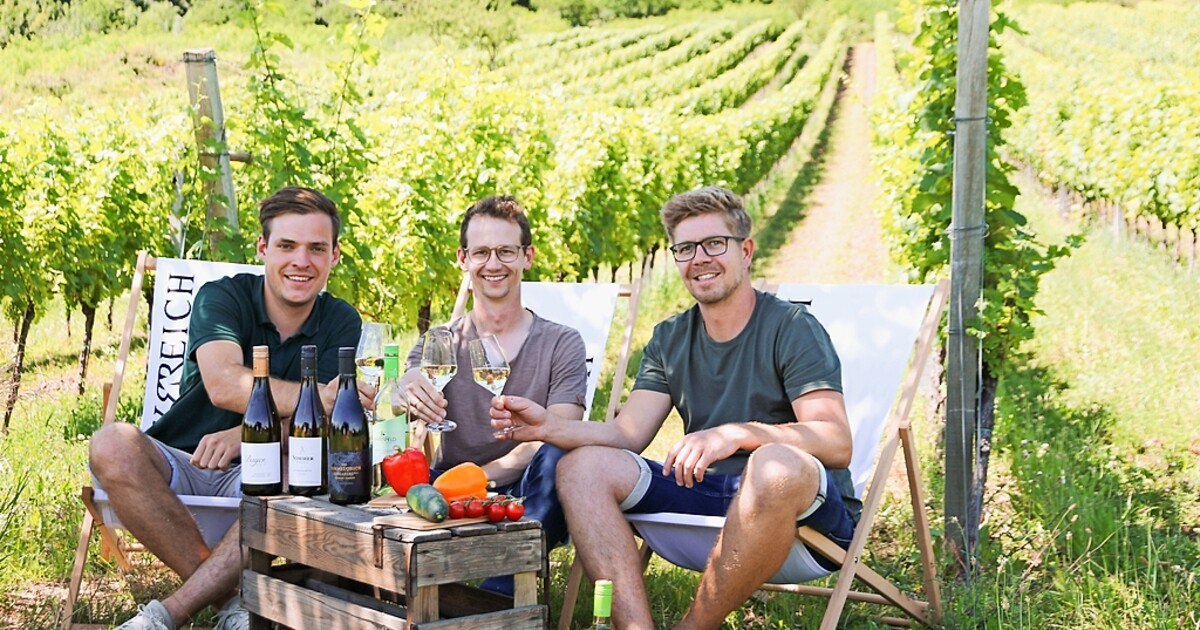 Weinpicknick im Himmelreich