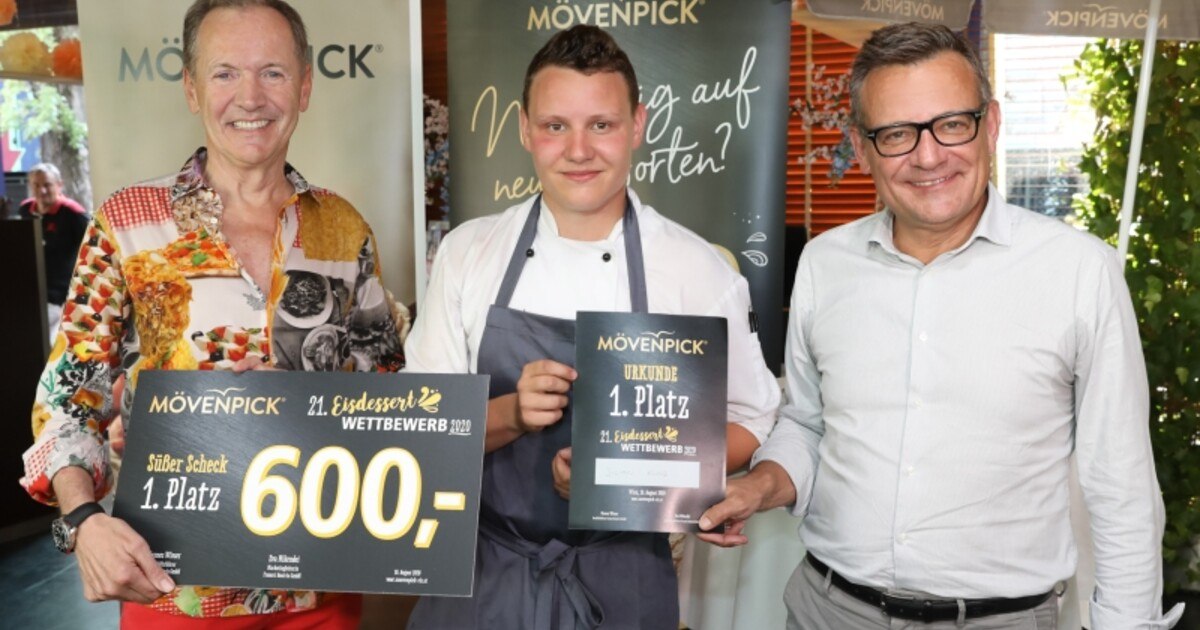 Julian Kunz gewinnt Mövenpick Eisdessert-Wettbewerb
