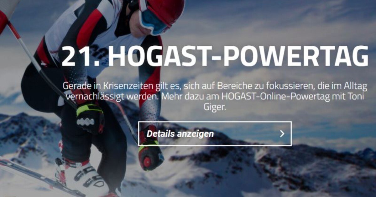 Hogast-Powertag findet online statt