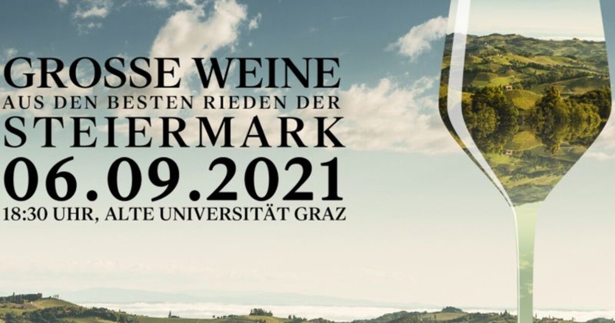 Steiermark Wein: Masterclass Tasting am 6. September