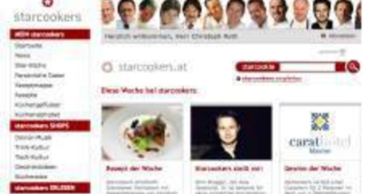 starcookers.at – das neue Internetportal für Kulinarik & Lifestyle