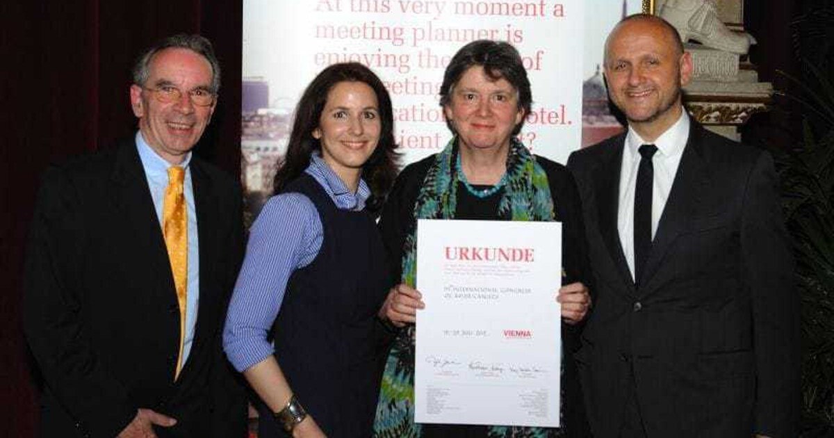 Stadt Wien ehrt die Wiener Kongressveranstalter