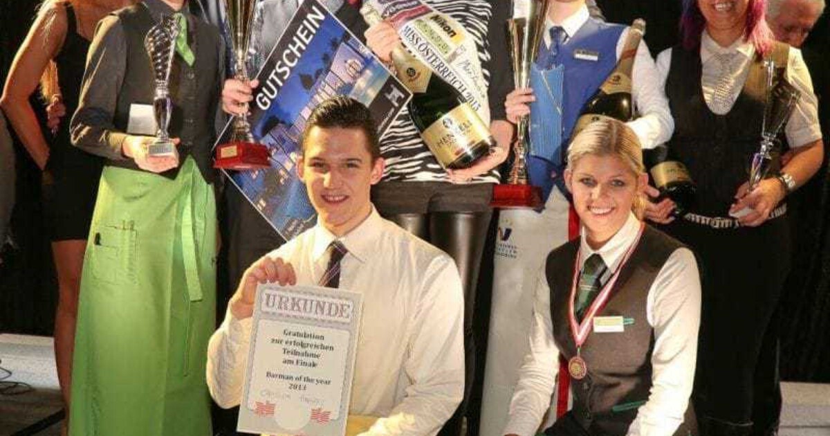 Nino Berger ist Barman of the Year 2013