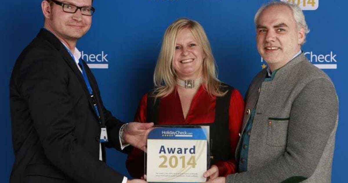HolidayCheck Award 2014 für das Hotel Ritzenhof