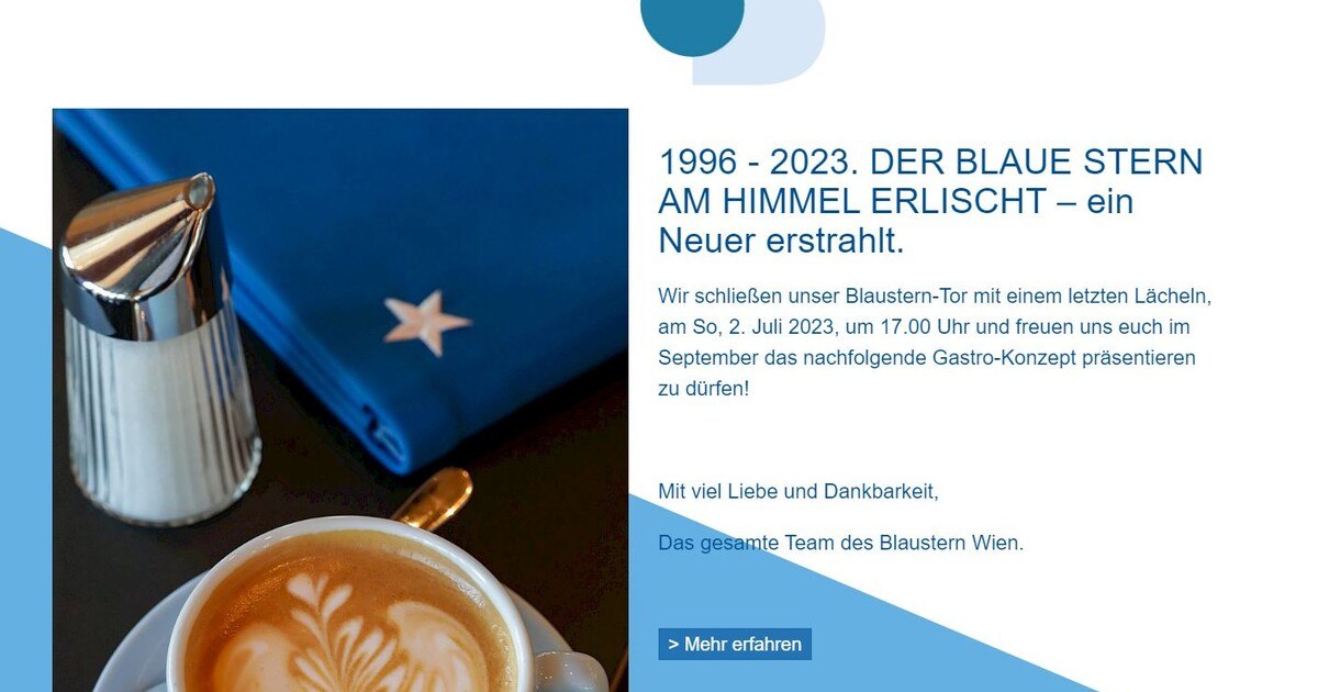 Blaustern schließt nach 27 Jahren