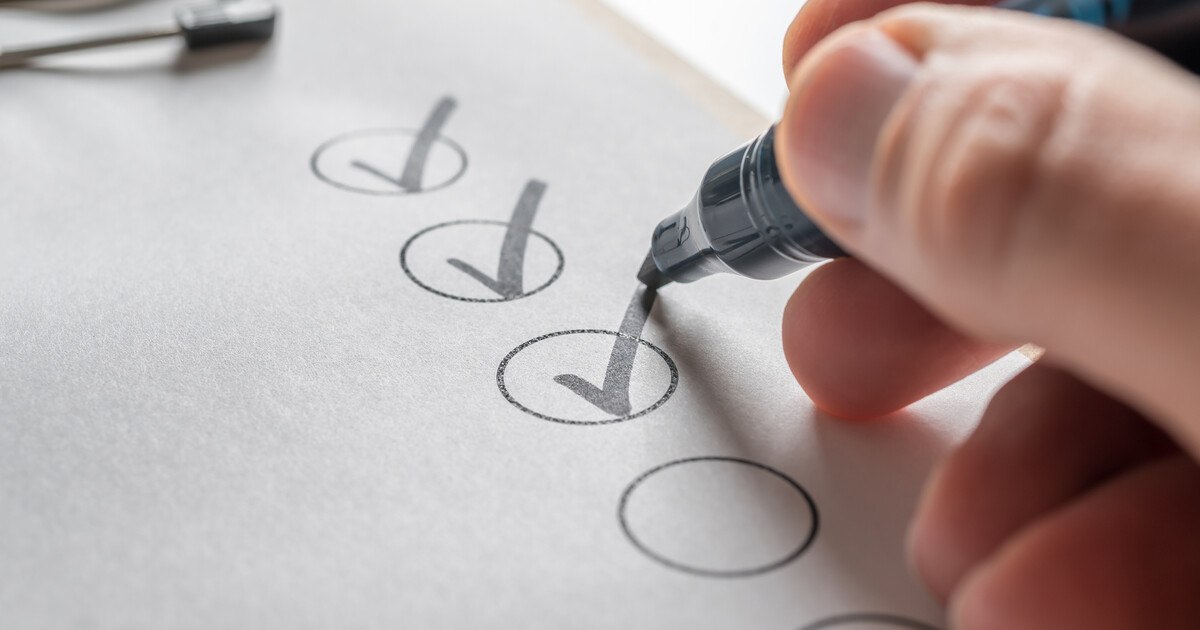 Checkliste für Übergeber 