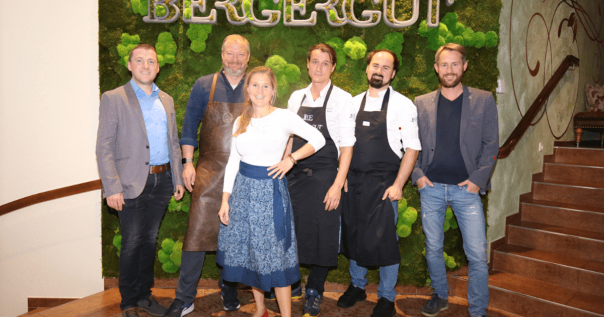 Drei Spitzenköche und 100 Gäste im Bergergut