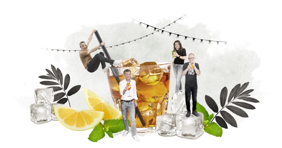 Fruchtige Prater-Sommercocktails in 100% Bio-Qualität