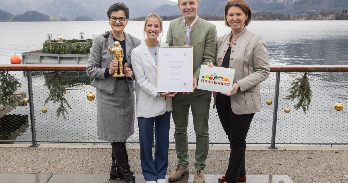 Genussland OÖ: Auszeichnung für Apollo