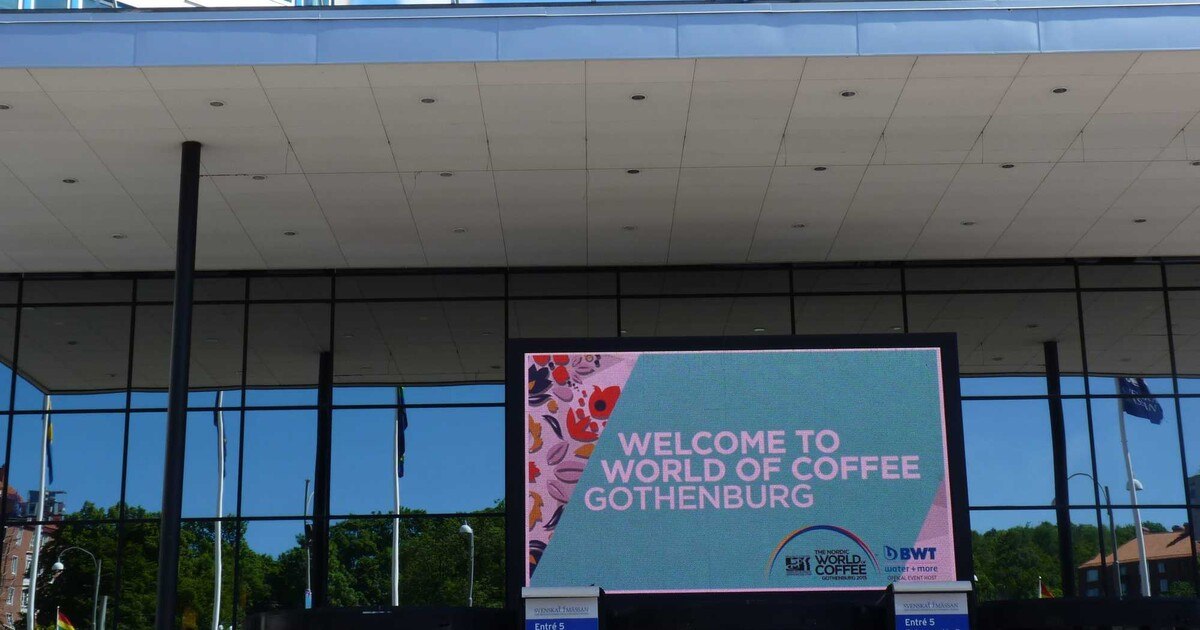 Kaffee-WM in Göteborg