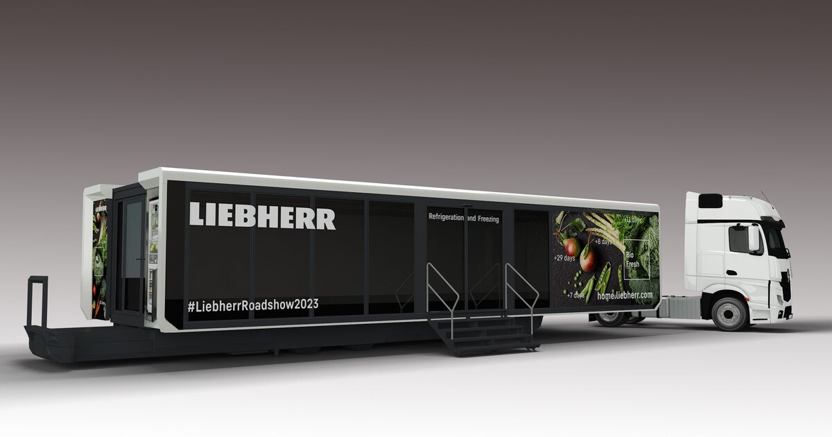 Liebherr mit neuen Geräten on Tour