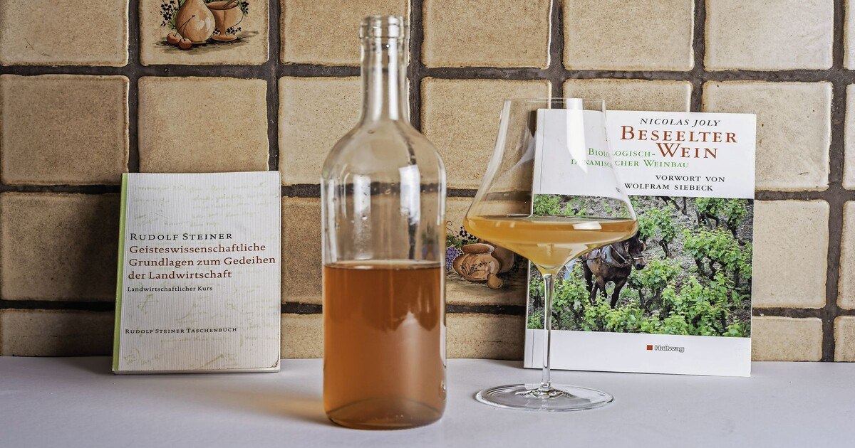 Marotte wird zur Konstan­te: Orange und Bio-Wein