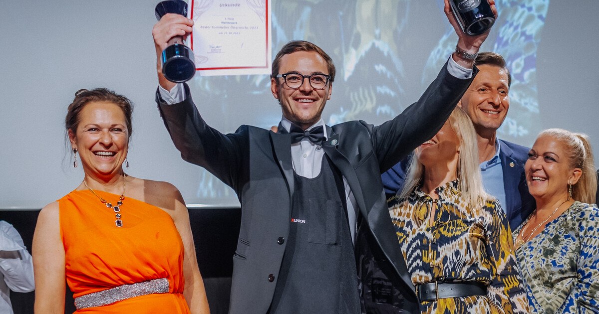 Maximilian Steiner ist „Bester Sommelier Österreichs 2023“