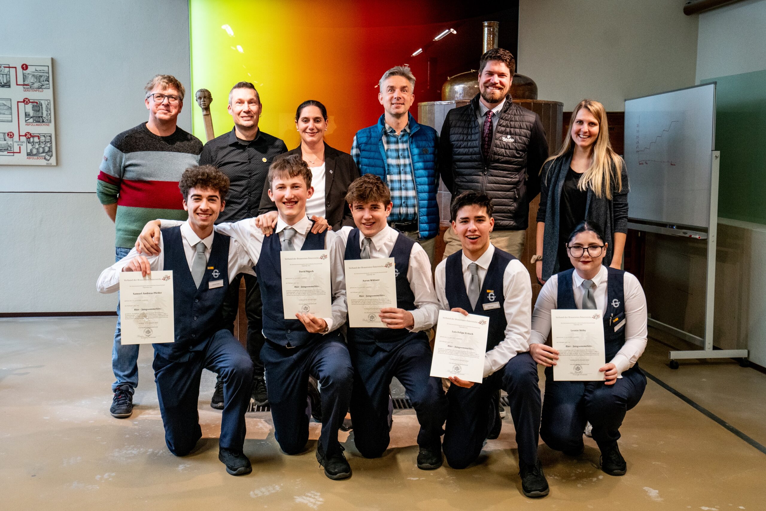Mohrenbrauerei bildet Bier-Jungsommeliers aus