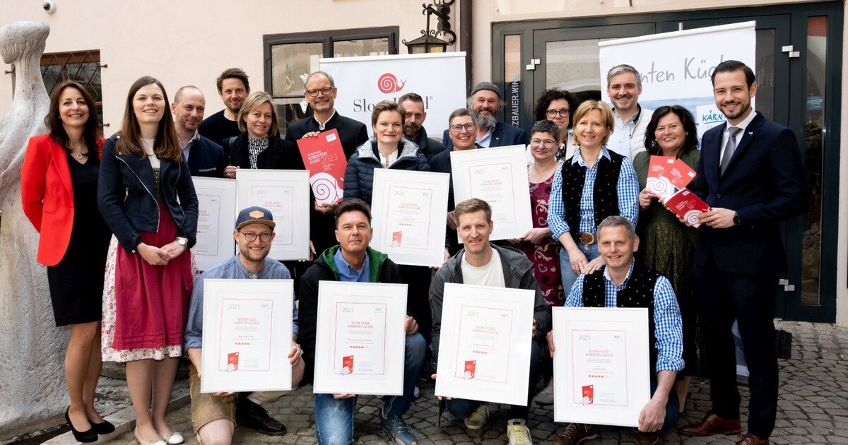 Slow Food Kärnten Guide 2023 präsentiert