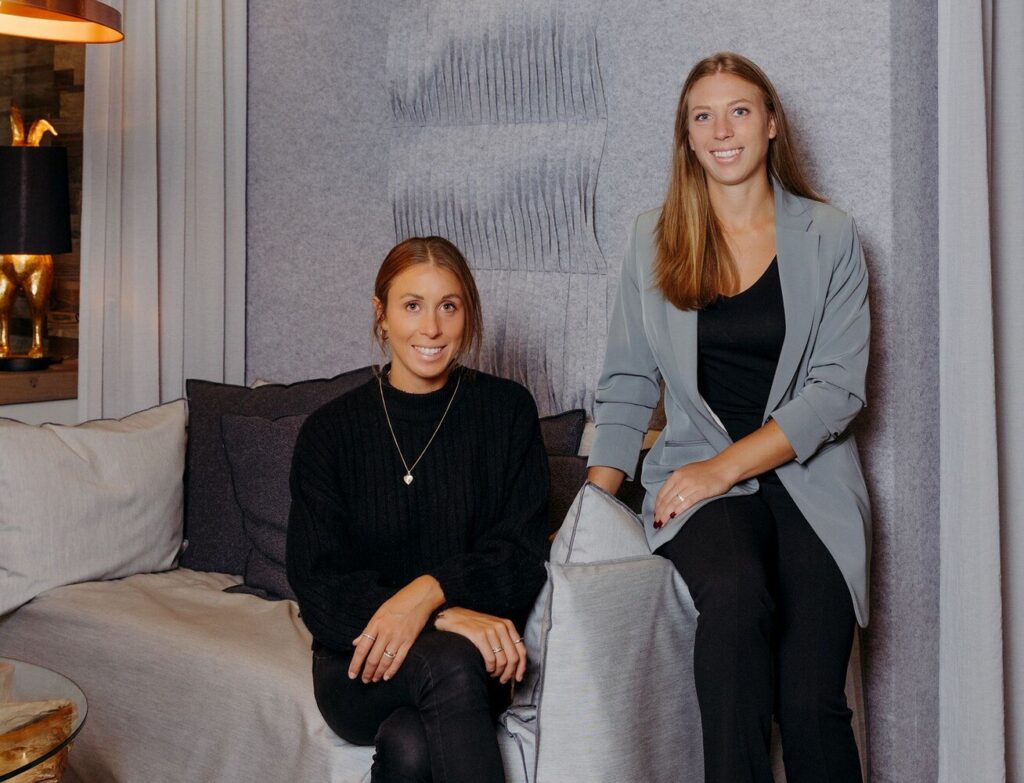 Jessica Leitner-Reitzer und Jennifer Franic-Reitzer. (C) Wellhotel