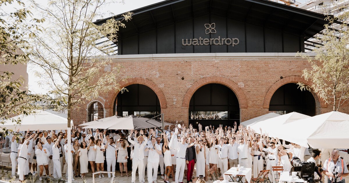 Waterdrop: neues Headquarter in der ehemaligen Gösserhalle