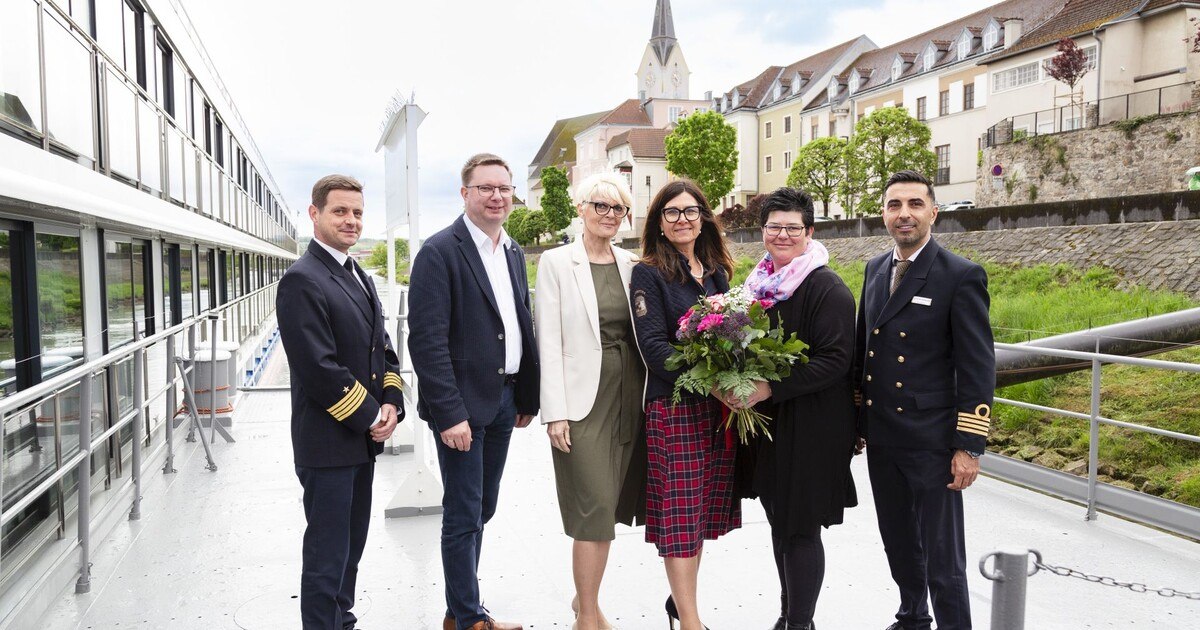 Ybbs an der Donau: Neue Drehscheibe für Luxuskreuzfahrten
