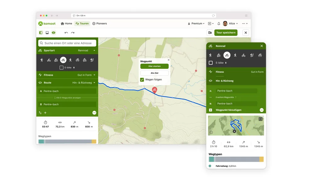 Komoot-Übernahme: Was das für den Tourismus bedeutet