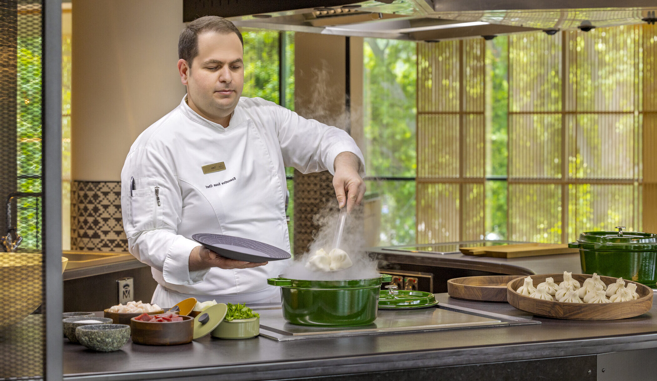 Georgische Kulinarik im Restaurant OPUS