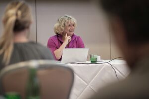 Eva Buzzi beim ÖRV-Kongress © ÖRV