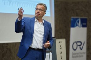 Johannes Kopf beim ÖRV-Kongress © ÖRV