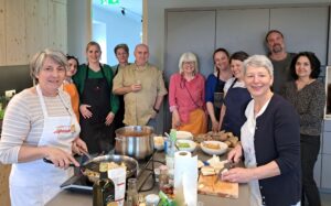 Der Sojaworkshop in Burgauberg © Streuobstzentrum