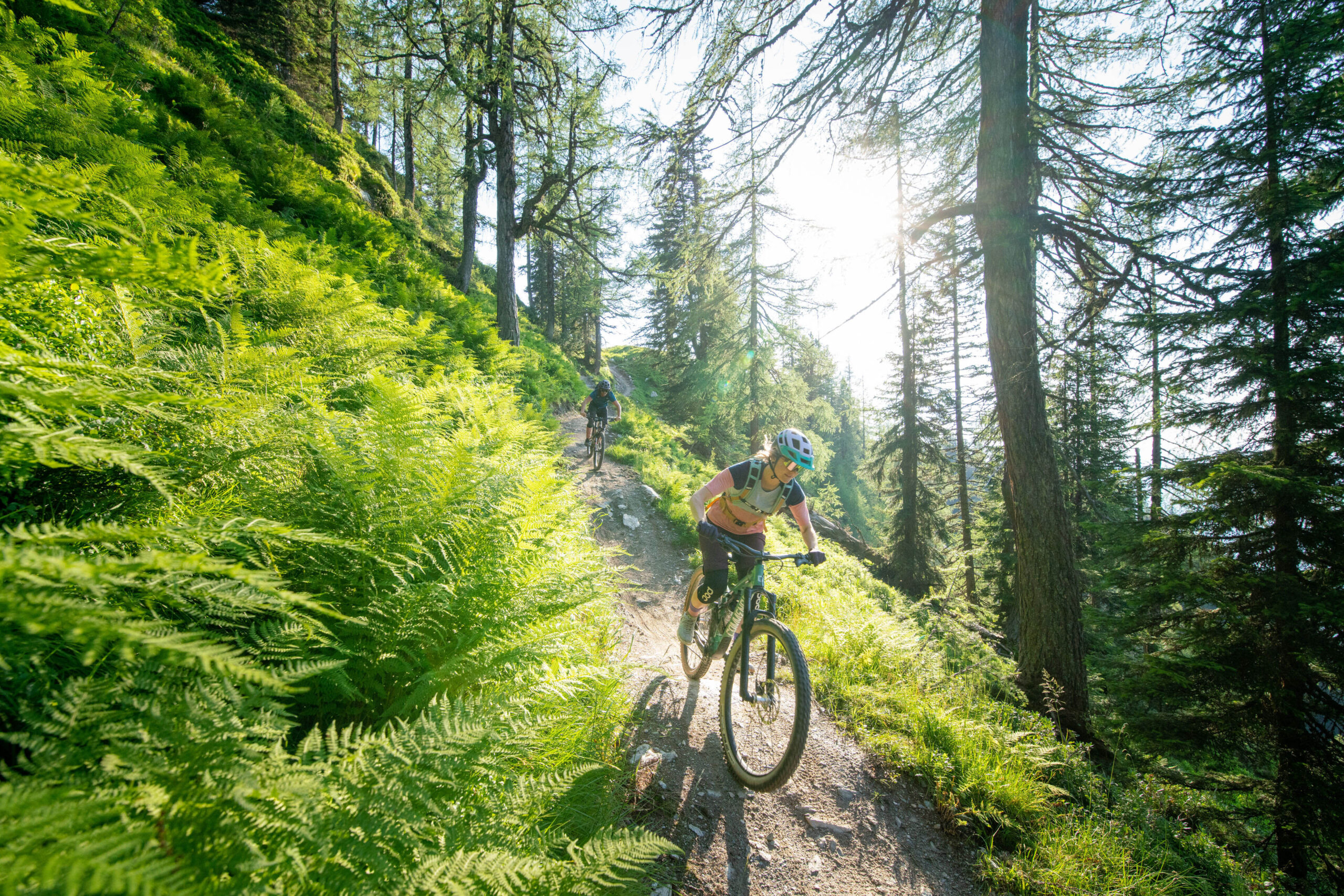 Neue Sonnseitn Trails im Bikeland