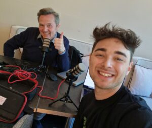 Manche nennen ihn "Sweetie": Dominik Süss im ÖGZ-Podcast "Tourismus To Go". (C) ÖGZ