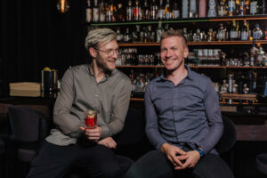 Stanislaus Fürst gemeinsam mit Andreas Senn © Philipp Lihotzky