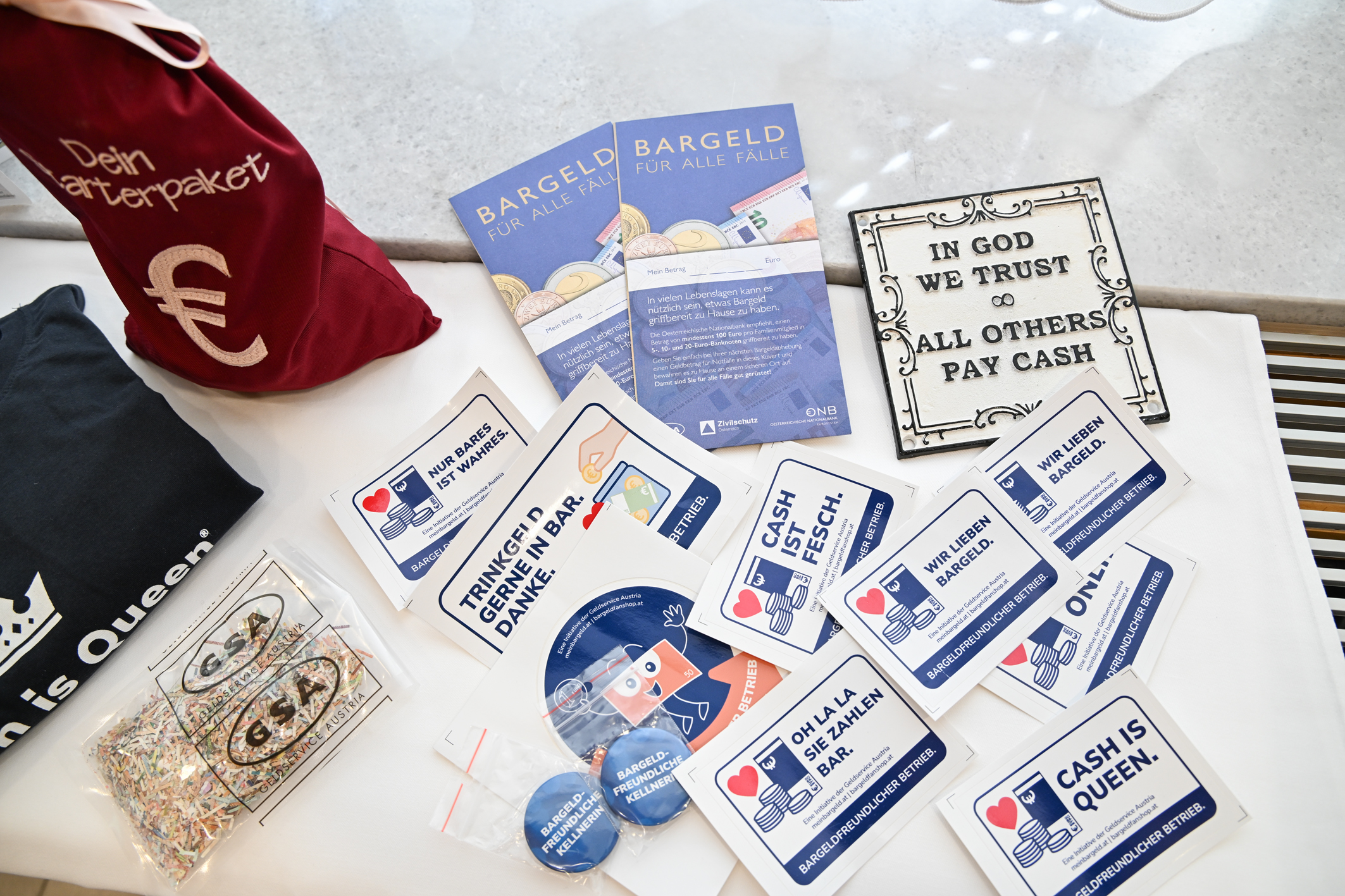 Trinkgeld? Lieber bar!