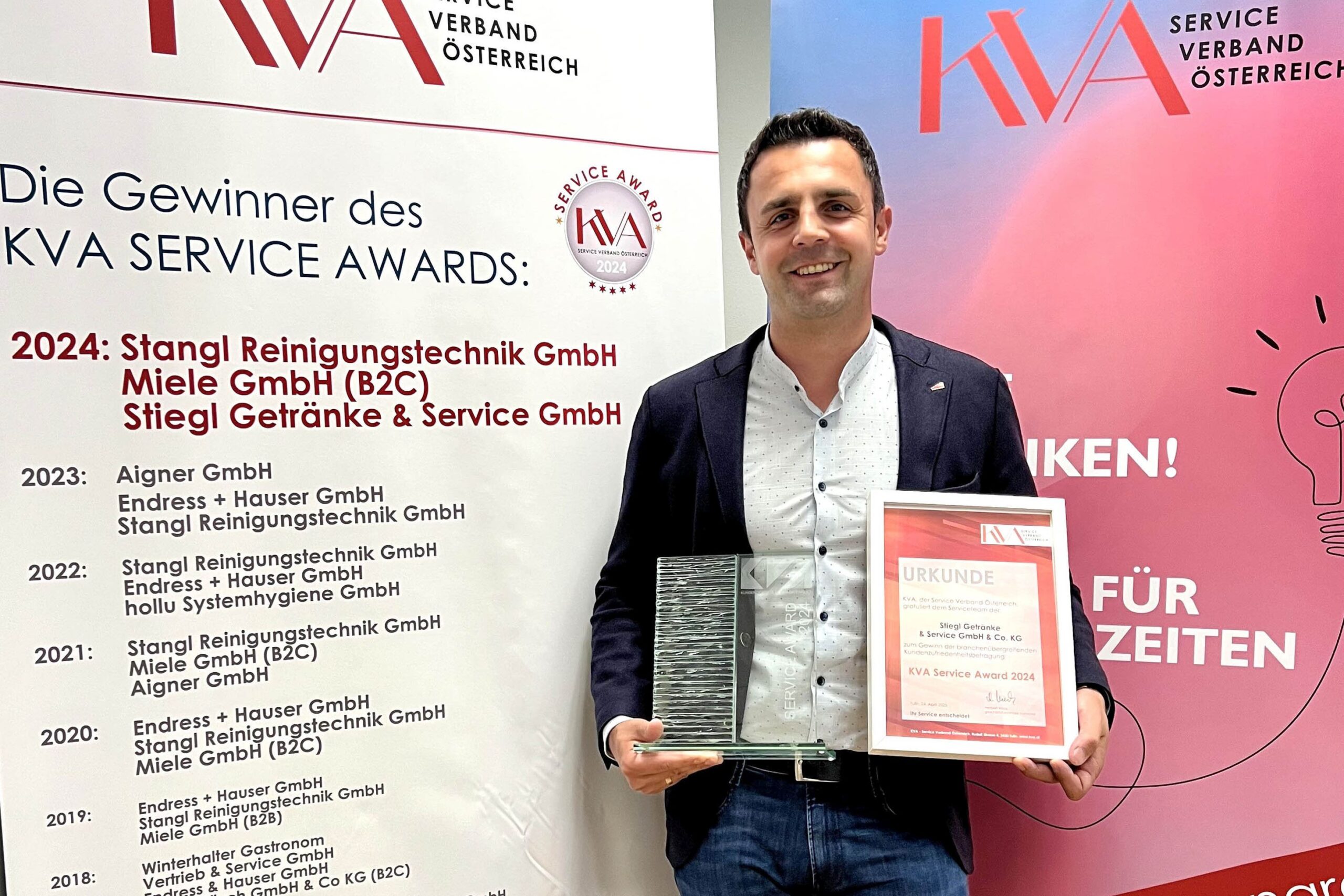 Stiegl-Schanktechnik zapft sich an die Service-Spitze