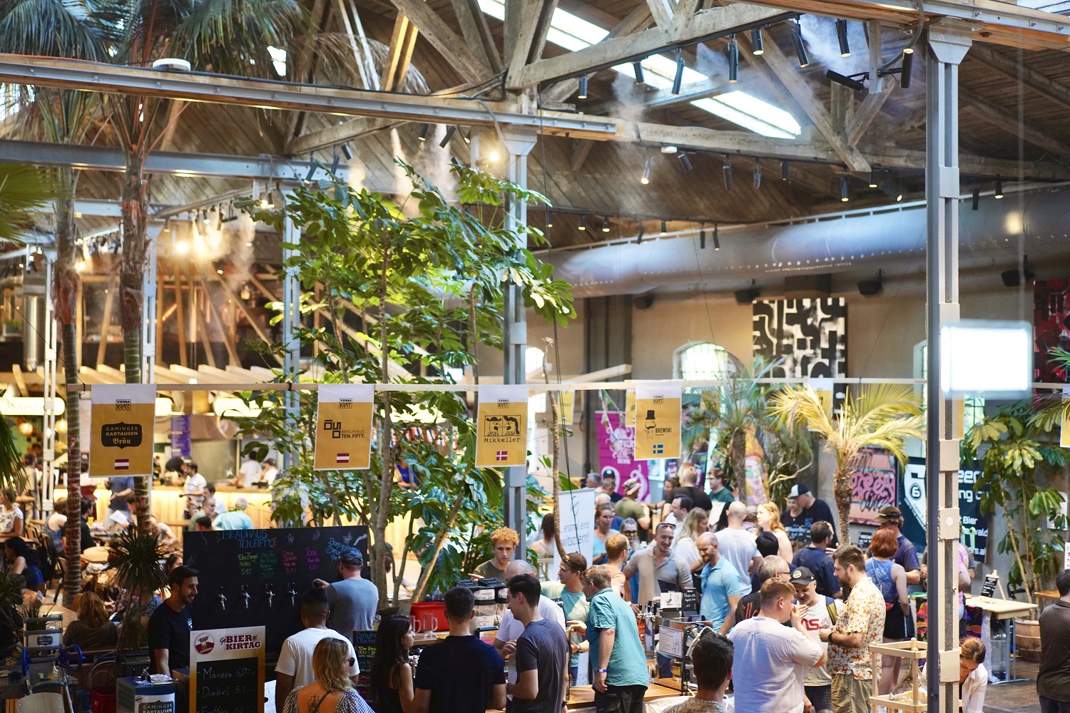 Vienna Kraft Bier Fest erneut im Wiener Gleis//Garten