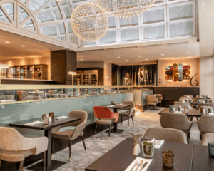 Das beliebte Parkring Restaurant bietet 165 Sitzplätze © Vienna Marriott Hotel