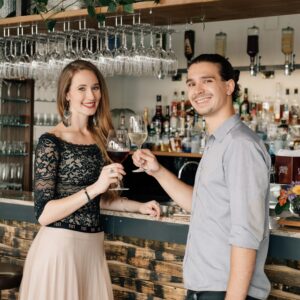 David Dolleschall und Vanessa Roi