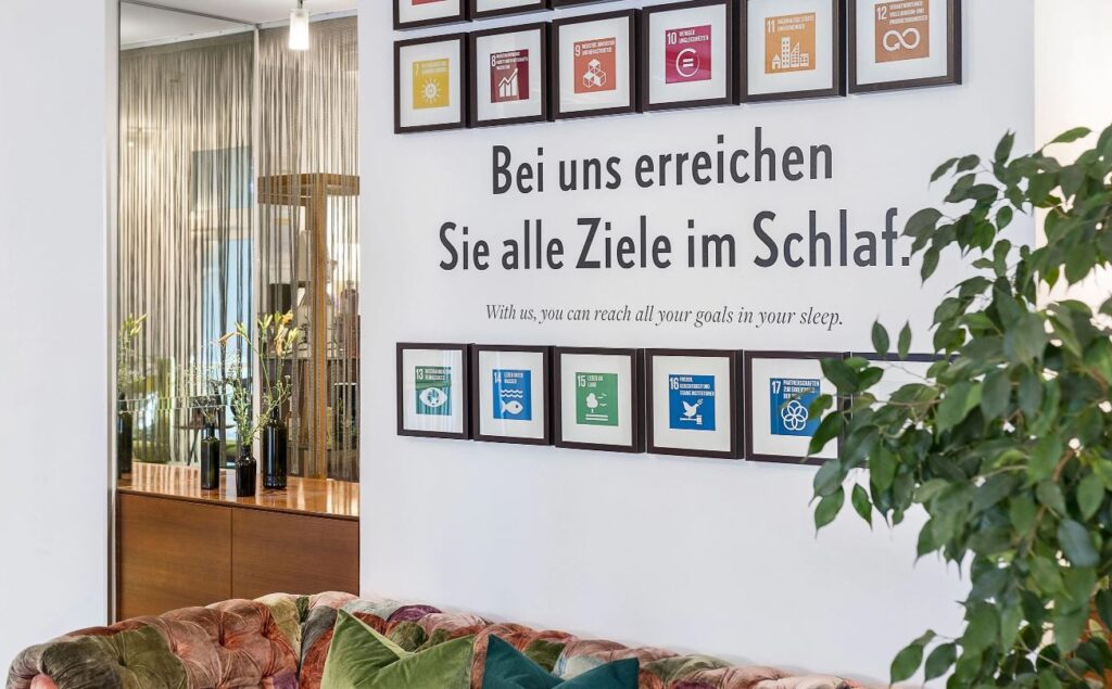 Geplant ist eine sanfte Renovierung ab Anfang 2026. Das Konzept bleibt grün. (C) Boutiquehotel Stadthalle/ Tina Herzl