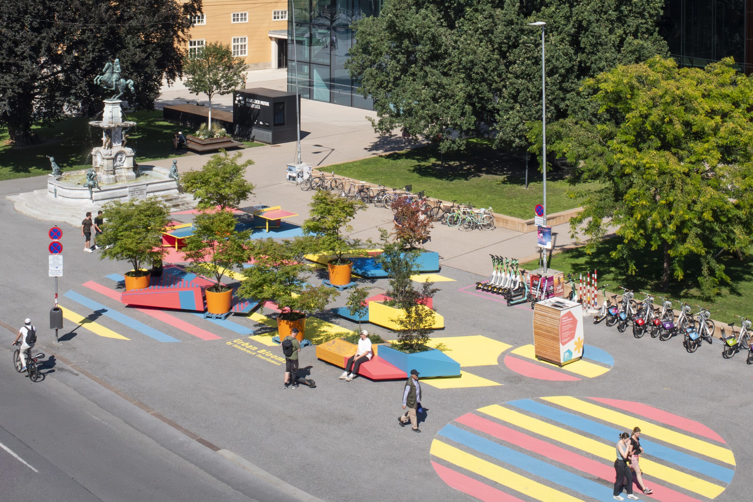 Urban Blooms sorgt für grüne Oasen im Herzen Innsbrucks
