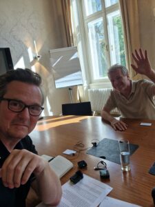 Michael Widmann im Podcast-Interview. (C) Alexander Grübling