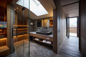Suite mit Sauna im Genießerhotel Sonnhof by Vitus Winkler © Patrick Kirchberger
