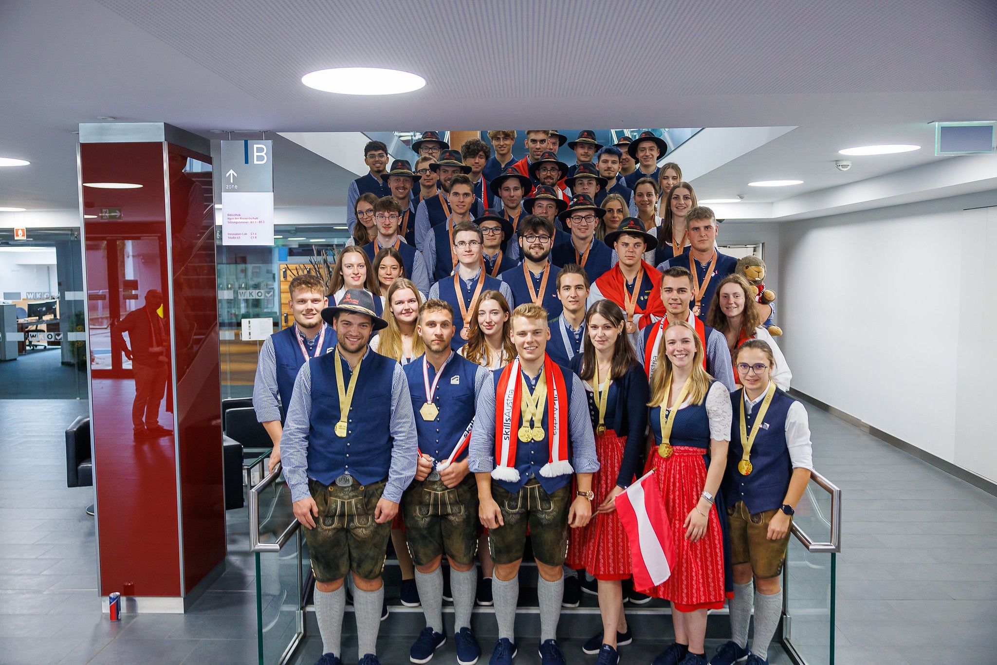 Junge Talente holen Edelmetall für Österreich bei EuroSkills